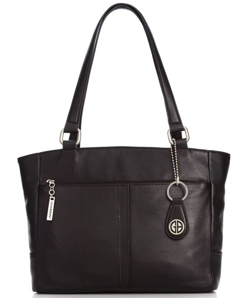 macy's black purses